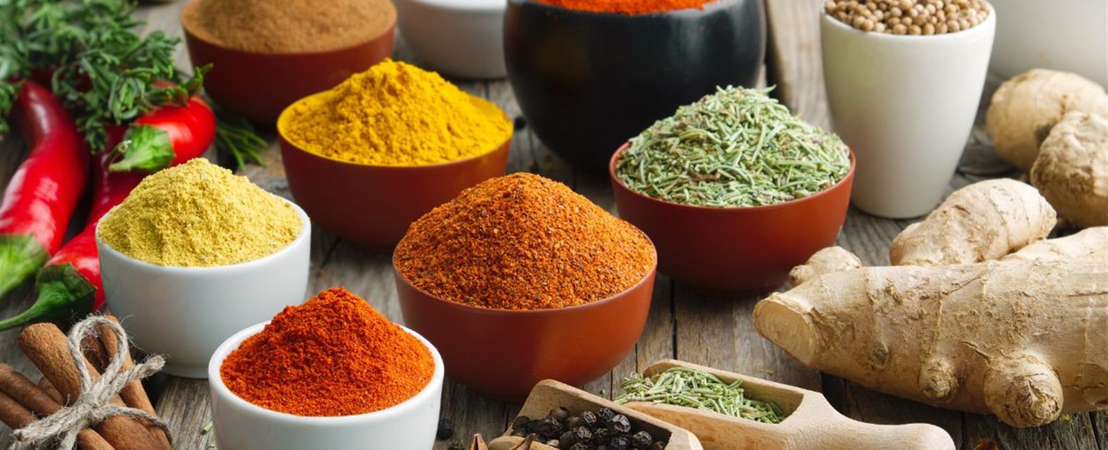 Complete Range of Spices, Herbs & Seasonings